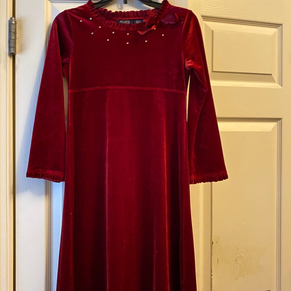 Red Festive Dress by Children's Place 6x/7